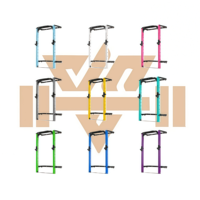 Soporte de Sentadillas Plegable Multifuncional Comercial para Montar en la Pared, para Usar con Equipos de Fitness y Musculación en Casa y en el Gimnasio