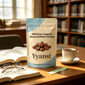 Café Instantáneo Yyanst Mild Inner Support, 10 Sobres de 10g, Bolsa con Cierre Hermético, Bebida para Vitalidad y Bienestar Diario - Product Image 6