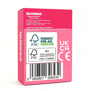 Gioco di Carte Personalizzato QUOKKA - Carte da Gioco in Carta per Bambini 4-8 Anni, Divertente Gioco da Viaggio per Famiglie, Educativo, Vendita all'Ingrosso - Product Image 6