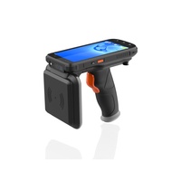 Lecteur RFID UHF sans fil longue portée Vanch, scanner de codes-barres portable avec protocole EPC C1 G2, écran 5 pouces, ABS, Android 3G/4G/WiFi