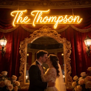 Free Design Custom Wedding Last <strong>Name</strong> Sign Acrylic Neon Sign Wedding LED <strong>Name</strong> Neon <strong>Lights</strong> for Outdoor Decor - Product Image 3