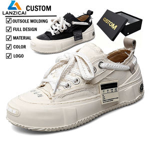 Nuevos Zapatos de Lona Retro Modernos con Cordones, de Corte Bajo, Transpirables y Económicos para Hombre, Antideslizantes, Casuales para Caminar, Zapatos de Lona Modernos 2026 - Product Image 1