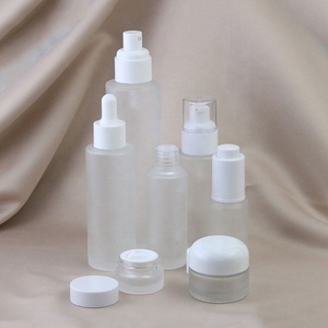 Flacon en verre transparent pour sérum, 1 oz, 30 ml, 50 ml, 60 ml, 100 ml, flacon compte-<span class=keywords><strong>gouttes</strong></span> rond en verre transparent, luxe - Product Image 5