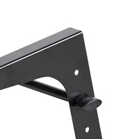 LEILEI LPS-2 Instrument de musique professionnel en métal DJ Support pour ordinateur portable Bureau d'ordinateur Mobilier de scène scolaire