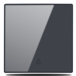 Anh công nghiệp khách sạn tường chuyển đổi ổ cắm rắn màu xám nổi Kính Tấm lớn 13A USB A/C 20W nhà bếp nhiệt độ cao - Product Image 6