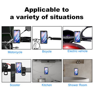 नए आगमन वाटरप्रूफ मोबाइल फोन धारक साइकिल मोटरसाइकिल/फोन धारक वाटरप्रूफ केस सिलिकॉन फोन धारक - Product Image 5