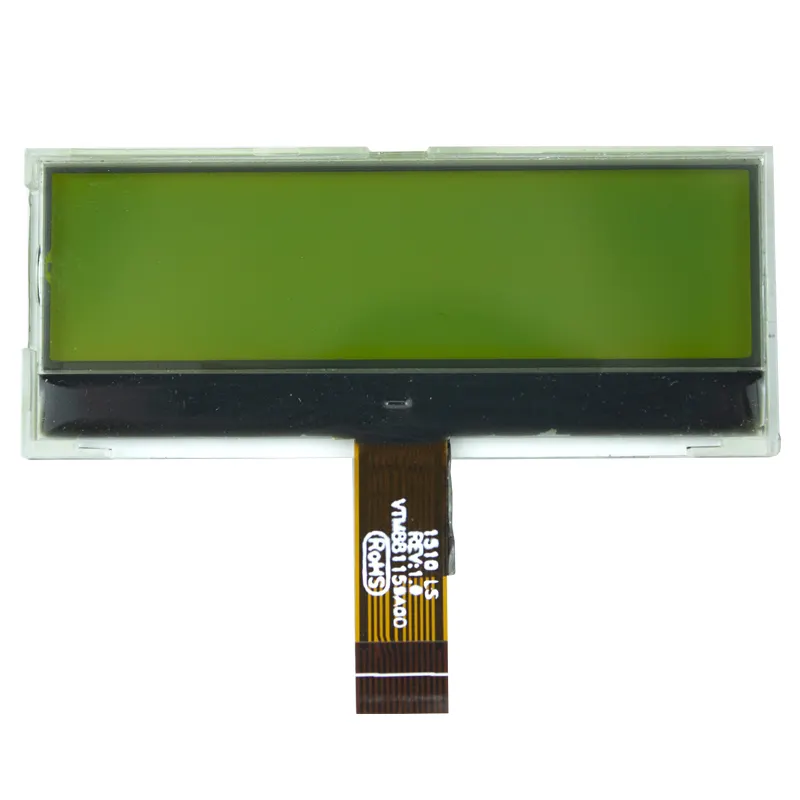 Moduli dello schermo LCD LCM da 2.5 pollici ad alta luminosità personalizzati monitor LCD verde giallo