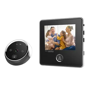 घर अपार्टमेंट 2.8 इंच रात दृष्टि Hd कैमरा सुरक्षा स्मार्ट घंटी डिजिटल Peephole दरवाजा दर्शक