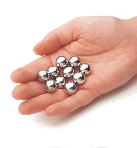 Bola de acero de molienda fina 25mm Accesorios de rodamiento de alta calidad Bolas de acero sólido - Product Image 5