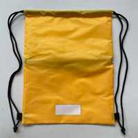Sac à dos de sport en polyester robuste à cordon de serrage, grande capacité, personnalisable avec logo, vente chaude, prix de gros