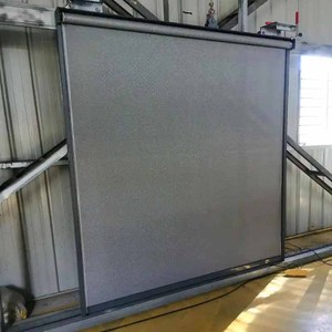 Rideau d'<span class=keywords><strong>extérieur</strong></span> <span class=keywords><strong>Tissu</strong></span> imperméable Système d'écran électrique zippé Stores roulants d'<span class=keywords><strong>extérieur</strong></span> Écran motorisé rétractable - Product Image 1