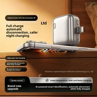 [Full-Charge Separator] Pemisah Otomatis Memutuskan Koneksi Mengeluarkan Perangkat yang Terisi Penuh Pengenalan Bertenaga AI; Kompatibel dengan Apple