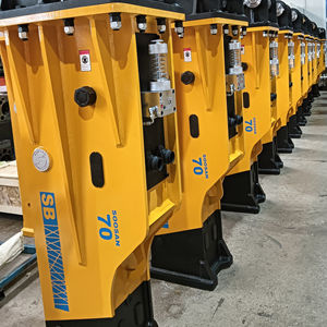 Martillo Hidráulico SB70 Tipo Silencioso para Excavadora, Accesorio de Construcción con Sistema de Autolubricación - Product Image 1