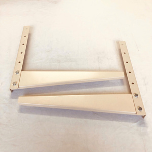 Soporte de pared de 1.8mm - 2.0mm con montaje atornillado, 2HP, recubrimiento en polvo, limpieza estándar con paño seco, soporte de pared DIY de Vietnam - Product Image 1