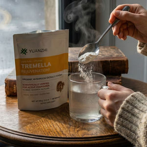 Органический экстракт гриба Тремелла Фуциформис, полисахариды Тремеллы, порошок белого гриба - Product Image 4