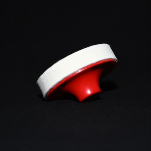 Almohadilla de pulido de fieltro de lana gruesa OEM con soporte de plástico para ferretería y joyería - Product Image 3