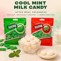 Bonbons à la menthe fraîche (saveur lait à la menthe, sachet de 308g)