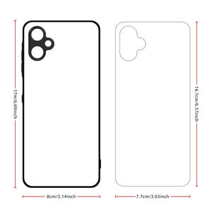 2D TPU sublimazione custodie per telefono in bianco custodie in gomma morbida custodie per telefono nero con fori sottili per <span class=keywords><strong>Samsung</strong></span> serie 5G - Product Image 3