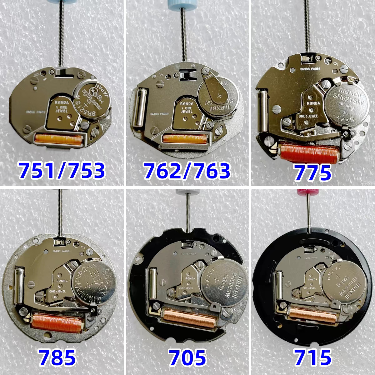 751 de dos pines (altura de la máquina 3,6mm) Modelo de uso común
