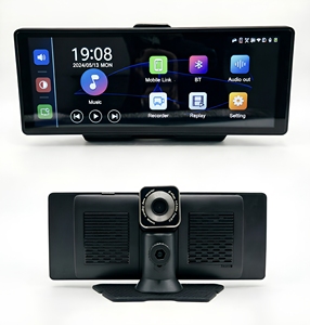 Universal Portable 10.26 Inch Portable Car DVR, Wireless <strong>Android</strong> Auto Dash <strong>Cam</strong> with GPS and <strong>Reverse</strong> Display for Safe Driving. - Product Image 1