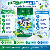 450g VIE vente en gros de détergent à lessive haute efficacité meilleure qualité pour la machine et le lavage des mains détergent en poudre super nettoyant