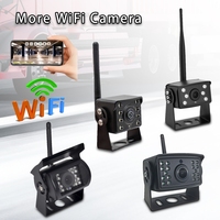1080p 2MP 5MP IR Vision nocturne sans fil Wifi IP caméra réseau véhicule caméra de recul pour voiture camion sécurité rétroviseur