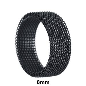 <span class=keywords><strong>Anillo</strong></span> Giratorio Antiestrés para <span class=keywords><strong>Hombre</strong></span>, Chapado al por Mayor, <span class=keywords><strong>Anillo</strong></span> de Joyería de Cadena de Malla Moderno, Anillos de Acero Inoxidable para <span class=keywords><strong>Hombre</strong></span> y Mujer - Product Image 6