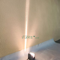 Applique murale LED extérieure créative en aluminium, forme cylindrique carrée, 5W 9W, 180 degrés, RGBW, étanche IP65, diffuseur en verre trempé, dimmable