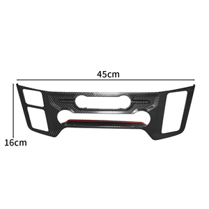 Kohlefaser-Innenverkleidung für Mittelkonsole und Klimaanlagenschalter für Ford F150 2021+ - Product Image 2