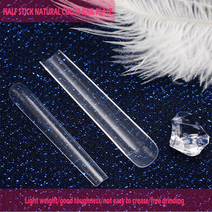 Gnail-puntas de <span class=keywords><strong>uñas</strong></span> cuadradas para ataúd, manicura <span class=keywords><strong>Extra</strong></span> larga, recta, ABS, bailarina, para <span class=keywords><strong>uñas</strong></span> postizas, con bolsa de OPP, XXXL - Product Image 3