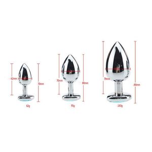 anal plug benefit Dream Toys Gleaming Love Rose Gold Plug Set Heart Anal Plug Set, 3 pcs main image 0