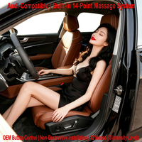 Kit de mise à niveau du système de massage de siège auto EasGain Luxury TPU 10 points pour modèles Audi, ajustement universel, pièces et accessoires de rénovation intérieure