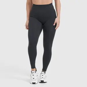 Pantalones deportivos personalizados para entrenamiento de yoga para mujer, mallas de entrenamiento de cintura alta, mallas deportivas para yoga