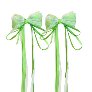 Pinza <span class=keywords><strong>de</strong></span> pelo Hanfu antigua para niños, accesorio <span class=keywords><strong>de</strong></span> Super Fairy Bow Ribbon, tocado para el cabello para fiestas, pinza <span class=keywords><strong>de</strong></span> pelo <span class=keywords><strong>de</strong></span> aleación <span class=keywords><strong>de</strong></span> Metal para niñas - Product Image 1