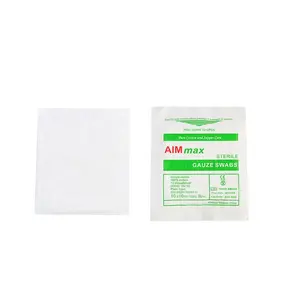 4X4 2X2 Sterile cotton gauze swab medical gauze compress pads China supplier