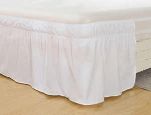 Jupe de lit haut de gamme en tissu doux, élégante, plissée, anti-poussière, infroissable, pour la décoration de chambre à coucher, tailles personnalisées - Product Image 4