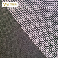 Tissu en maille tricotée chaîne 100 % polyester 3D Spacer, résistant à l'abrasion et aux déchirures, pour empeignes et languettes de chaussures de sport, de randonnée et de baskets