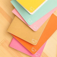 Carnet de notes miniature A6 personnalisé, mignon, portable, pratique, reliure à agrafes, lignes de 7 mm, carnet d'exercices