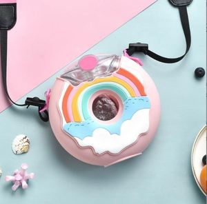 Botella de Agua Infantil Antiderrames de 380 ml, Diseño de Donut, Taza de Plástico con Dibujos Animados para Niñas, Regalo Perfecto para Deportes al Aire Libre, Éxito de Ventas 2026 - Product Image 6