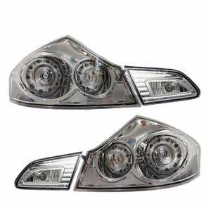 2007-2015 for Infiniti G25 G37 Tail <strong>Lights</strong> Modification Transparent <strong>Rear</strong> <strong>Lights</strong> Clear Lens New Condition Voltage Compatible G35 - Product Image 1