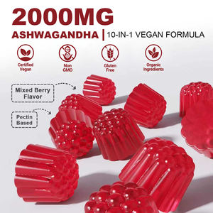 Oem/Odm Premium 10-In-1 Kruidensupplement Gummies Ashwagandha Kurkuma Voor Stemmingsvitaliteit Immuniteit Bmi-Balans - Product Image 6