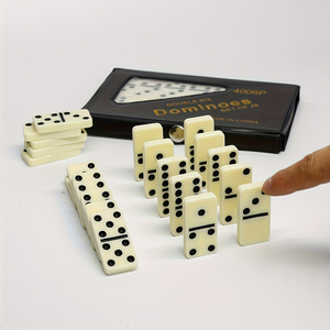 Wholesale Double Six Set Classic Board Game Toy Family 28 Dominoes in Portable Case for Leisure Gifts <b>Entertainment</b> Tourism - Product Image 6