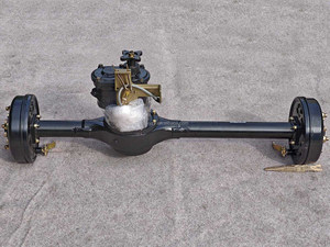 <span class=keywords><strong>Essieu</strong></span> arrière agricole de <span class=keywords><strong>1</strong></span> tonne, 2 tonnes, avec transmission différentielle, ensemble complet, système de frein à disque/tambour en option - Product Image 4