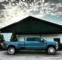 Jantes en aluminium forgé chromées Deep Dish pour voitures tout-terrain, 22, 24, 26, 28, 30 pouces, personnalisées pour Ford Silverado 1500 2500 3500
