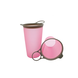 Gobelet en silicone portable résistant aux hautes températures 200/250 ml sans BPA, pliable, pour les sports de plein air, gobelet à eau souple - Product Image 5