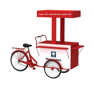 Carrito de Comida Móvil para Celebridades de Internet, Decoración Floral para Promoción de Helados, Exhibición de Marca en Centros Comerciales, Camiones de Comida - Product Image 1