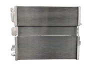 Le plus récent échangeur de chaleur de radiateur en aluminium pour BMW G05 X5 G06 X6 20 + 3.0T B58 couleur noire