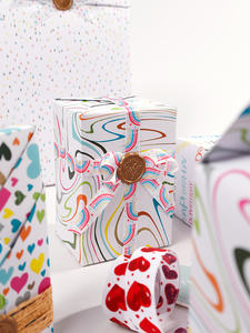 Envoltura de papel floral de gran oferta, embalaje de papel de regalo de cumpleaños - Product Image 2