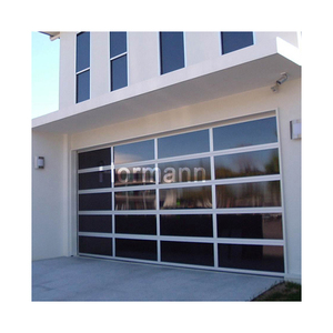 <span class=keywords><strong>Porte</strong></span> <span class=keywords><strong>de</strong></span> <span class=keywords><strong>garage</strong></span> électrique sectionnelle à roulettes <span class=keywords><strong>Hormann</strong></span> personnalisée <span class=keywords><strong>Porte</strong></span> <span class=keywords><strong>de</strong></span> <span class=keywords><strong>garage</strong></span> sans cadre en aluminium à pleine vue bon marché - Product Image 4