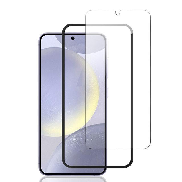 Sensitive Fingerprint Unlock Tempered Glass Screen Protector Scratch Resistant for Samsung S25/S25 Plus/S25+/S25 Ultra-Clear
